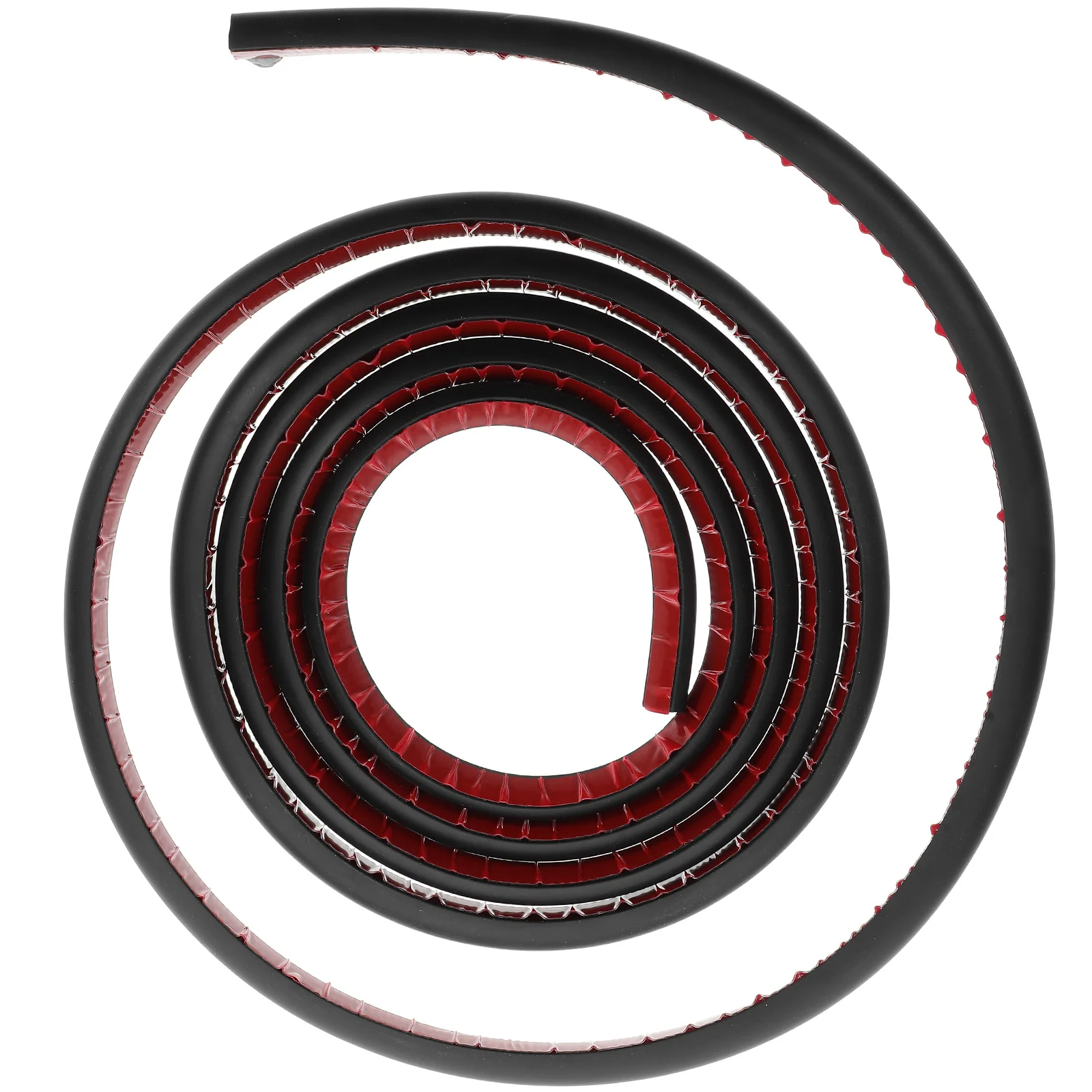 

3 Meters Peel and Stick Quarter Round Molding Trim Flexible PVC for Curved Stairs Baseboard Corner Bathtub Floor Seal Edge