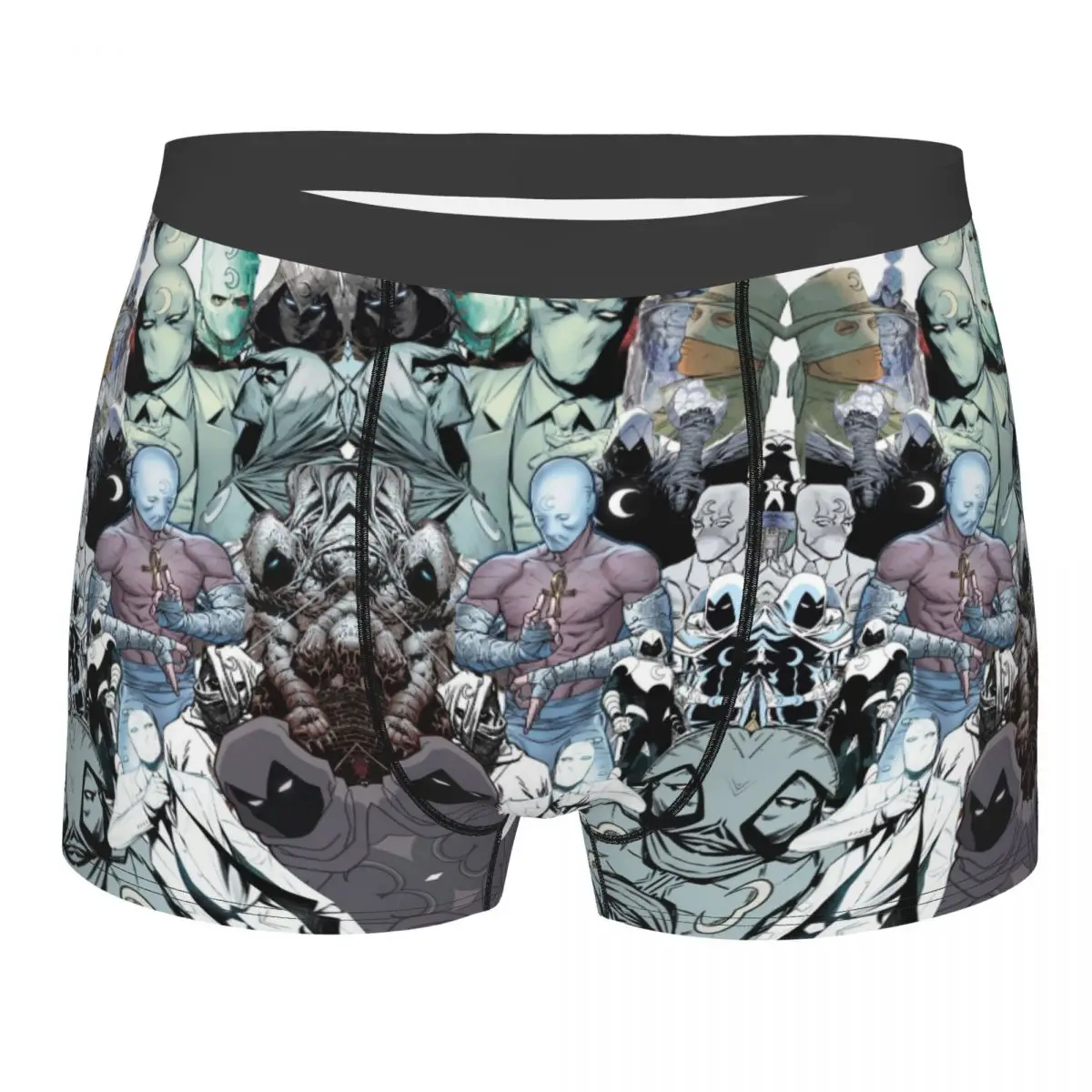 

Новые бесшовные трусы-боксеры Moon Knight для мужчин, эластичные трусы-брифы, нижнее белье