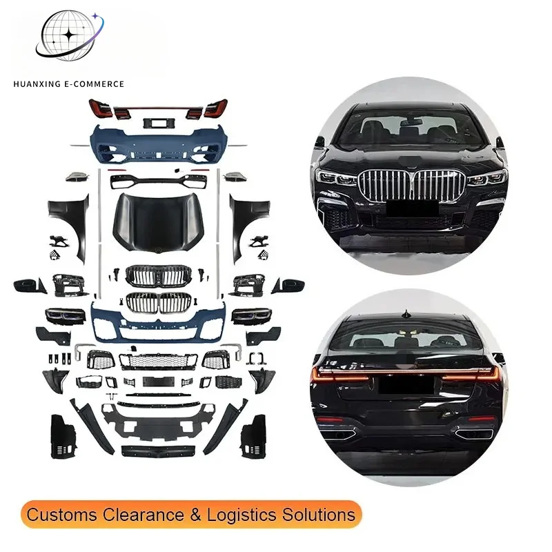 Factory Direct SaleGUGO F02 Body Kit for 2009-2015  7 Series F02 Body Kit Upgrade to 2023 G70 M Sport Front Rear Bumper Set