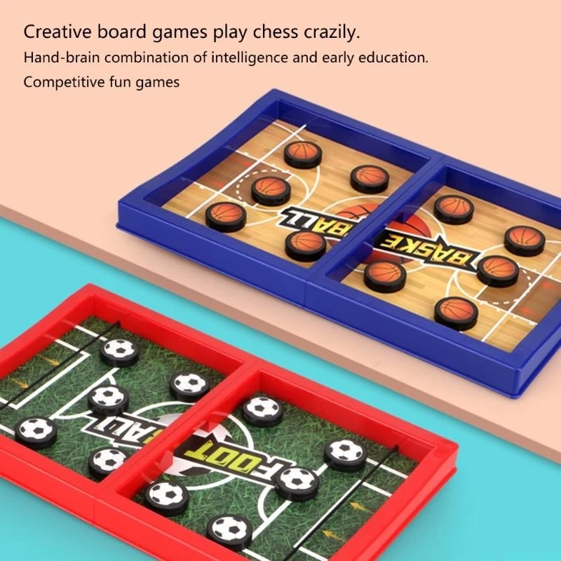090B Portable Ejection Toy Board Game Catapult Chesses Toy Intellectual Training Game