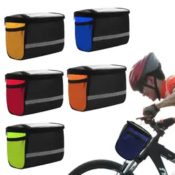 Outdoor Sports Cycling Equipment Bag Bike Handlebar Bag Bicycle Pannier Front Tube Basket