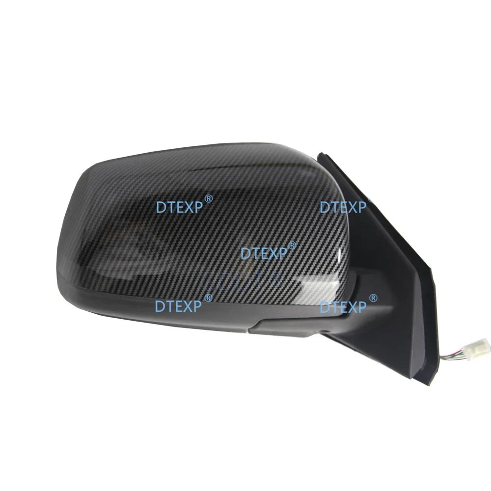 

1 Pcs LHD No Painting or Carbon Print Side Mirror for Lancer EX 2007-2019 7632A719 5 Wires Glass Heat for Fortis CX CY No Fold