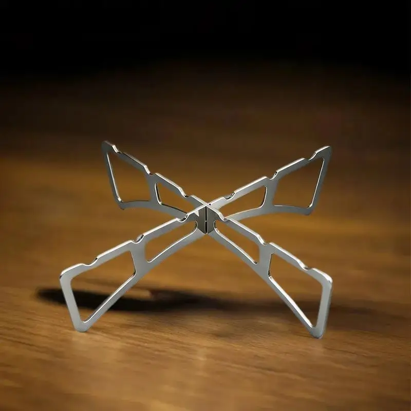 Steel Cookware Steamer Rack, Outdoor Cooking Stand, Airfryer Grill Accessories for Kitchen Use