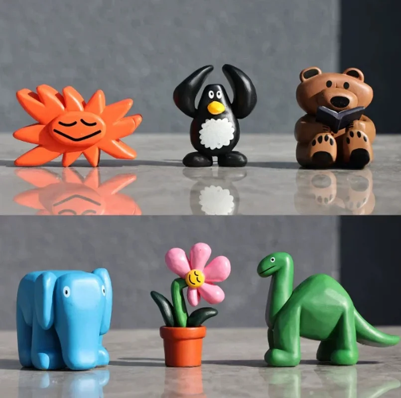 

New Products In Stock Dinosaur Flowers Penguin Elephant Doll Blind Box Handmade Toy Desktop Decoration Festival Surprise Gift