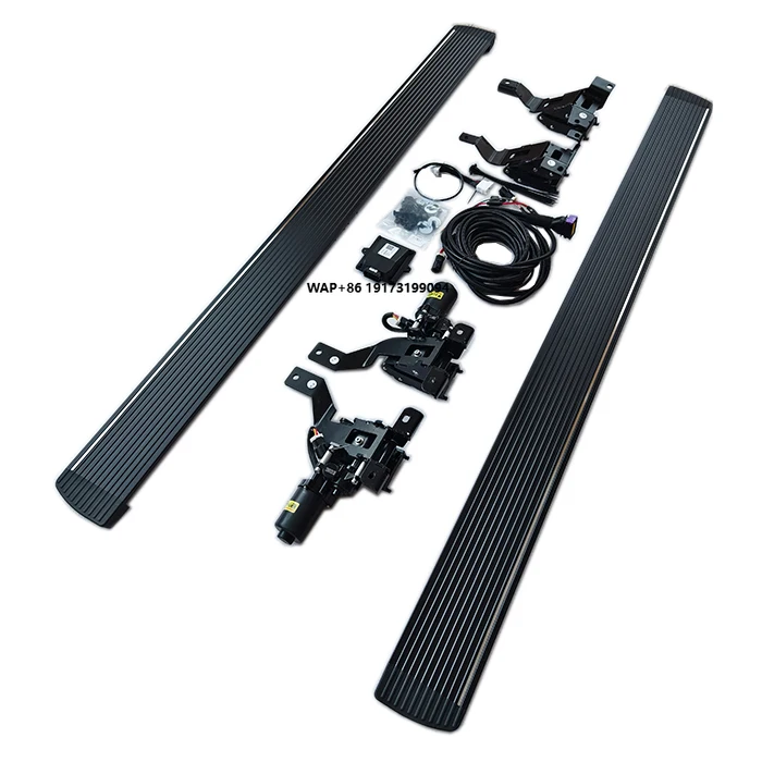 

Electric Running Boards Side Steps Pedal for A-ito M7 Black Powder Coated 100% Waterproof 1set