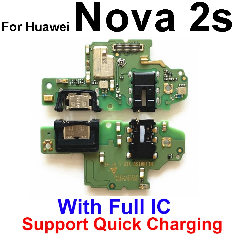 USB Charger Board For Huawei Nova 2 Plus 2I 2S 3 3i 3e USB Charging Port Board USB Board Connector Dock Replacement