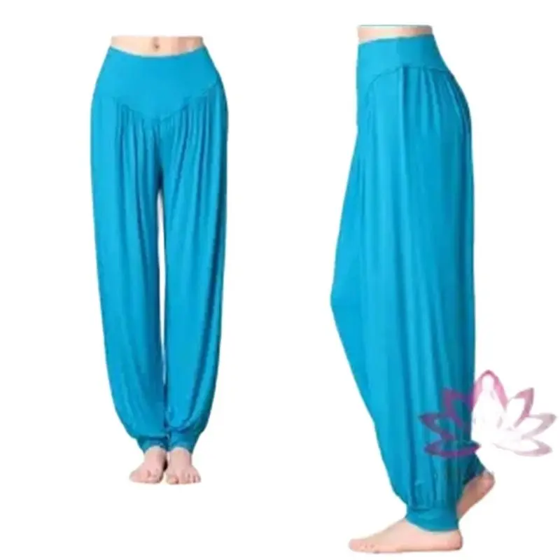 

2023 Fashion Temperament Yoga Clothes Bloomers Dance Long Pants Loose Square Dance Pants Yoga Women's Fitness Wide-Leg Pants