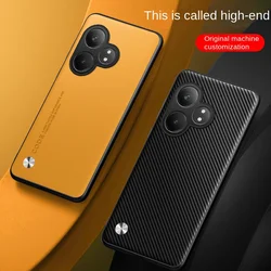 For OPPO Realme GT 6 6T Case Soft Vegan Leather Grain Protective Back Cover Case For OPPO Realme GT Neo 6 gt6 6t Phone Shell
