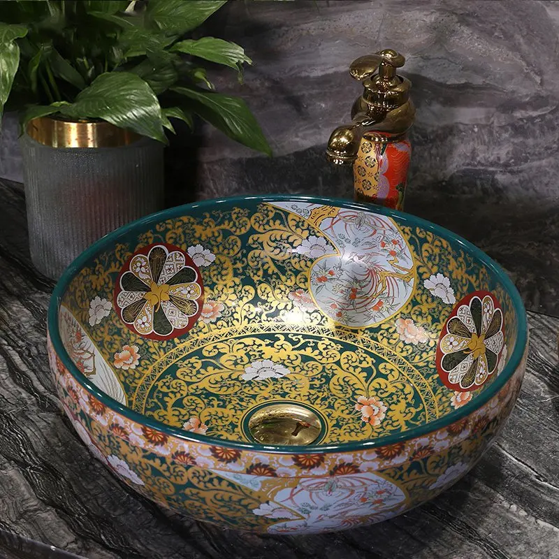 Vintage gorgeous ceramic bohemian style