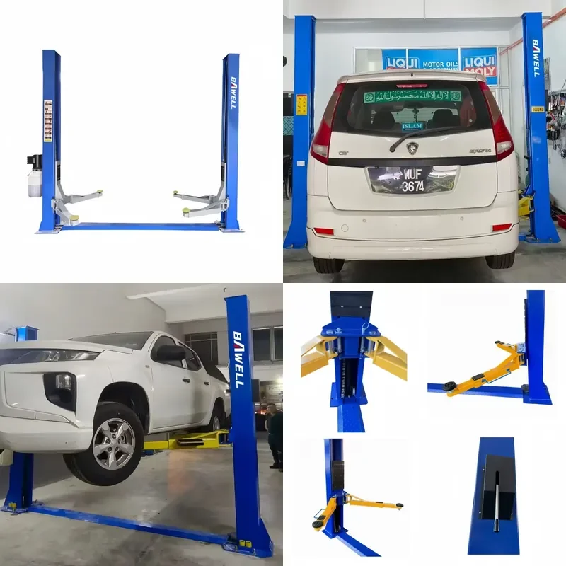 [2026] Two Post Automotive Lift for Home Garage Use Durable 2 Post Car Lifter