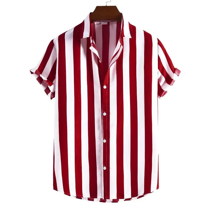 

Повседневная полосатая мужская одежда ort Sve с принтом Slim Fit Summer Faion Youth Sle Повседневный дизайн с узором
