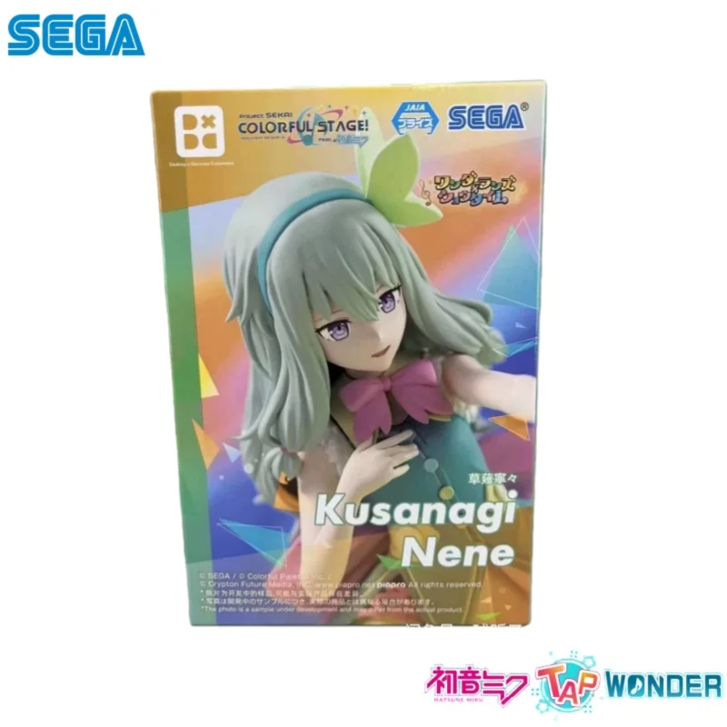 En Stock Sega Original Hatsune Miku Kusanagi Nene figura de acción modelo muñeca nuevos juguetes en caja modelo garaje coleccionable