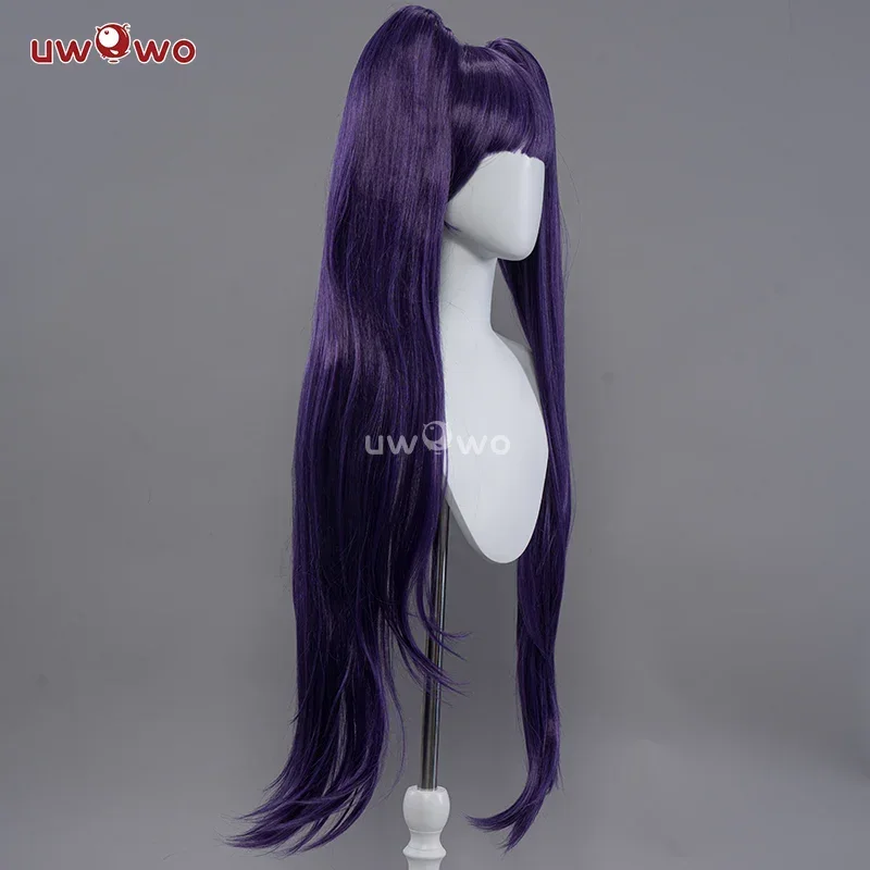 UWOWO Princesss Cosplay Wig Season 3 Musaa Long Purple Hair Halloween Cosplay Wig