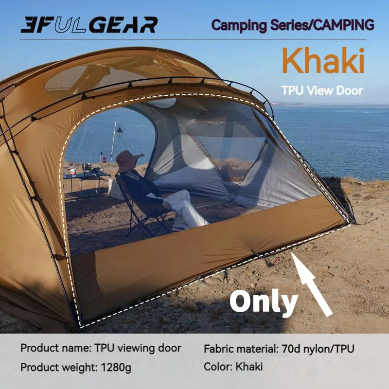 3F UL GEAR ビートル 16 キャンプテント 5-8 人用ドームテント 70D