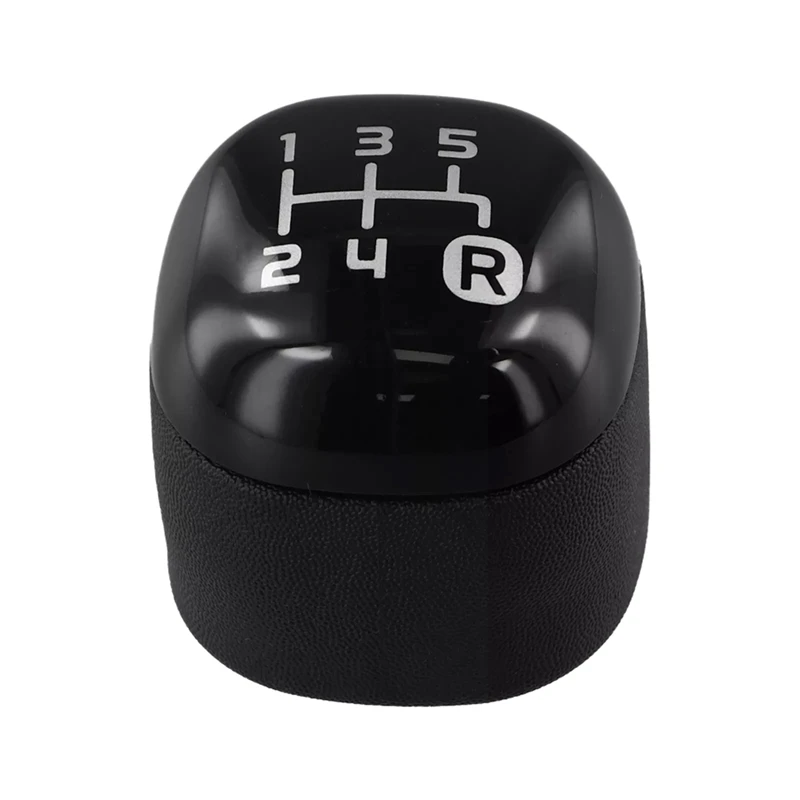 

Top!-5-Speed Gear Knob Stick Button For Fiat Panda 2012 - Black 502942700