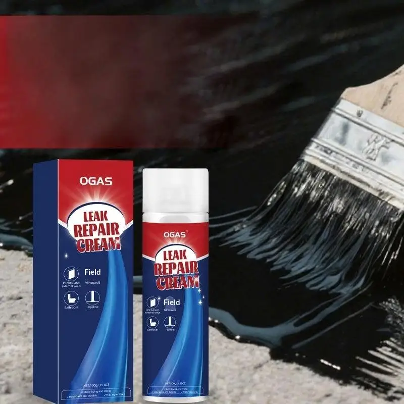 Single Set Rapid Dry Sealant for Wall and Roof Leak Repairs, Waterproof Spray, Window Gap Filler