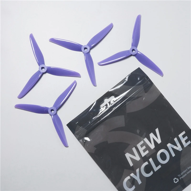 2Pairs T5146.5 Propeller 5 Inch 3 Blade 2CW+2CCW Propeller For 2207-2306 1800KV-2020KV Motor RC FPV Racing Drone Part