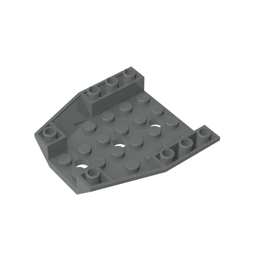 Senbo GDS-2227 Klin Techniczny Skośny Odwrócony 6 x 6 x 1 Potrójny kompatybilny z Lego 29115 Klocki Konstrukcyjne Zabawki