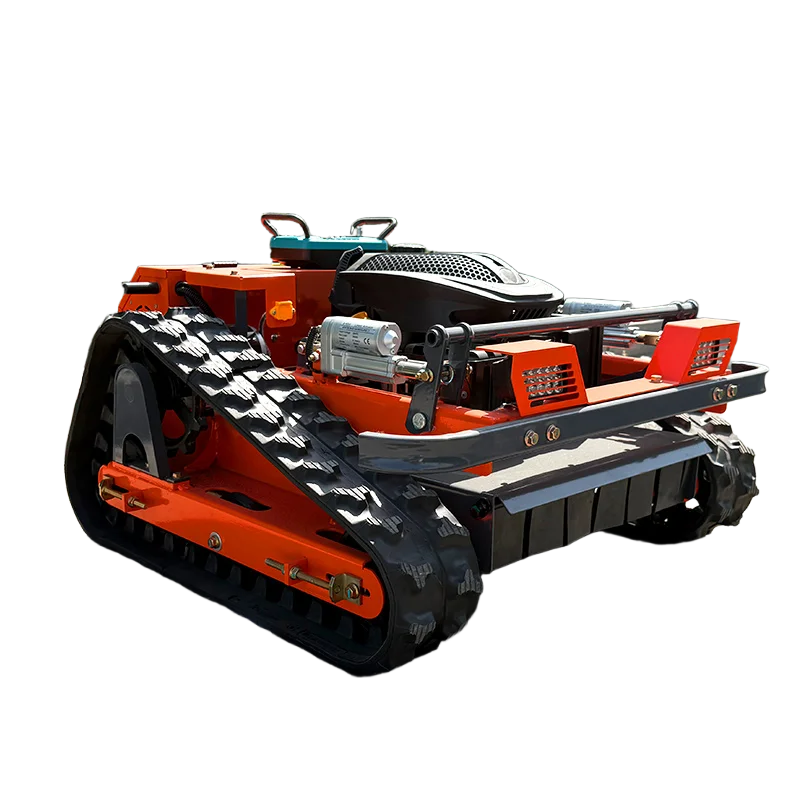 Customized Factory Sales Mini Automatic Small Remote Control Self-propelled Crawler Lawn Mower