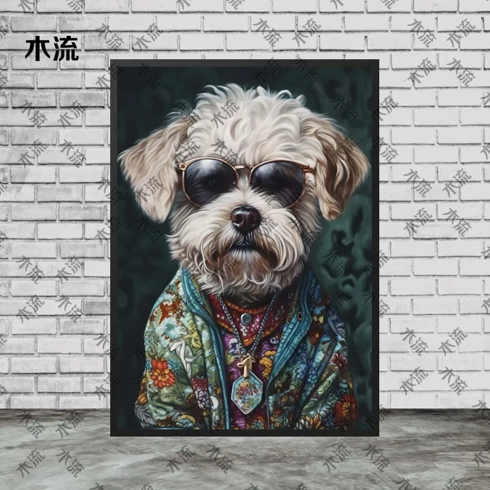 Vintage Wild Animals Sheep Bear Portrait Posters Wall Pictures For Living Room Nordic Poster Wall Art Canvas Painting Unframed
