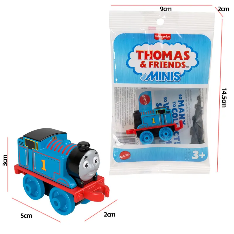 Original Thomas & Friends Train Minis Toys for Boys Diecast Railway Vehicles Hiro Rebecca Spencer Diesel Models Birthday Gift