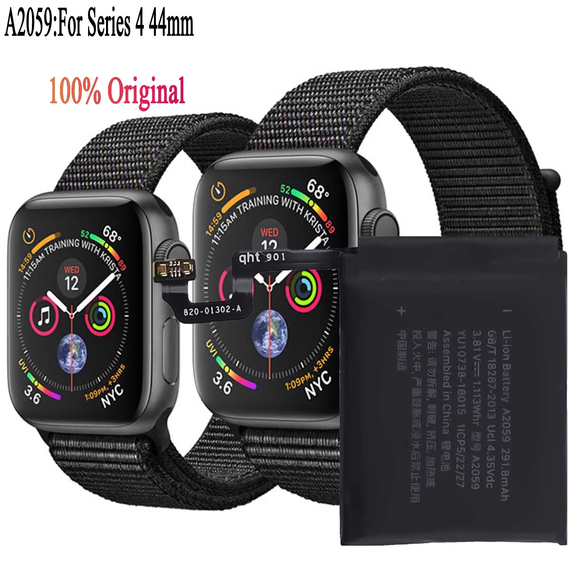 A1578 baterai untuk Iphone Apple Watch Seri 1 5 6 SE S4 S2 S3 GPS + LTE 38mm 42mm 40mm 44mm baterai jam kapasitas tinggi