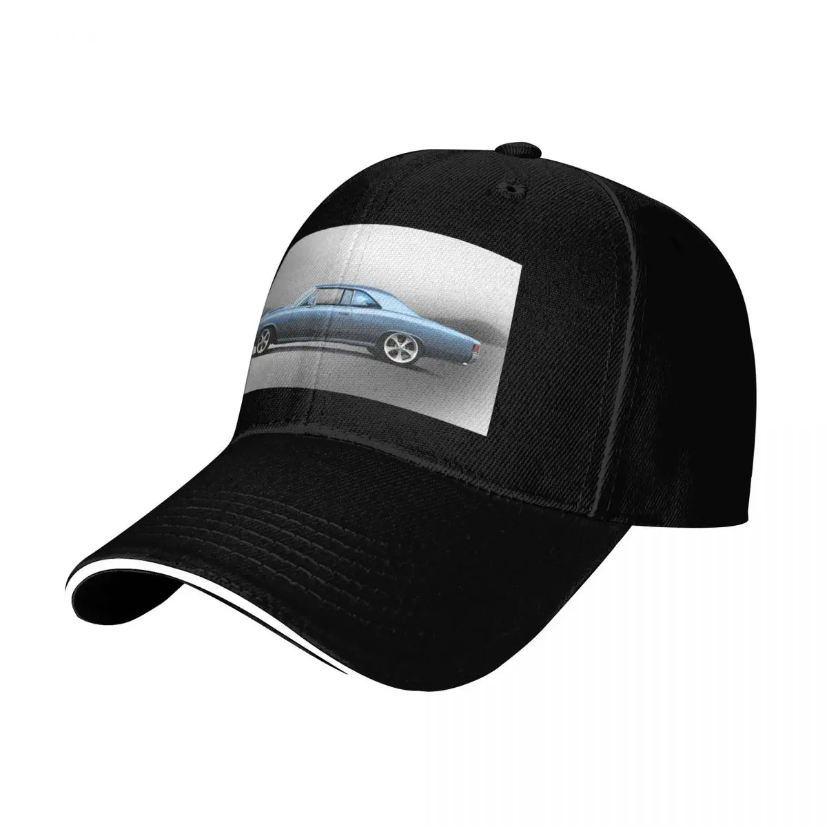 Mid-Sixties Muscle Baseball Cap Curved Brim Classic Fit Low Profile Unstructured Unisex for Men Women