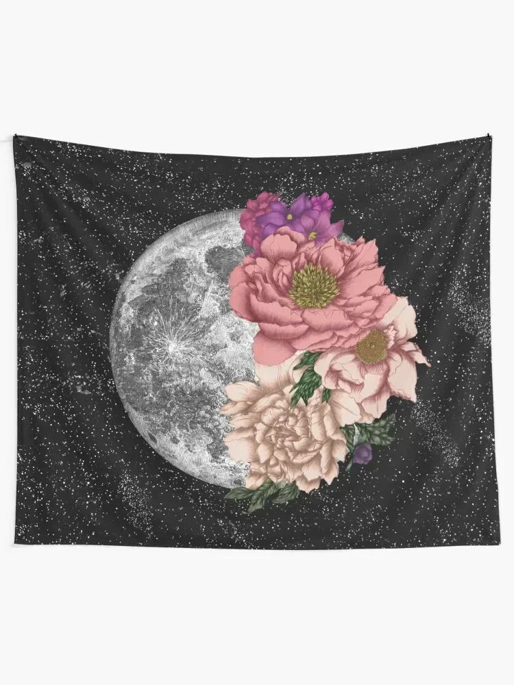 

Magic Moon Abloom Tapestry Tapete For The Wall Outdoor Decor House Decoration Aesthetics For Room Tapestry
