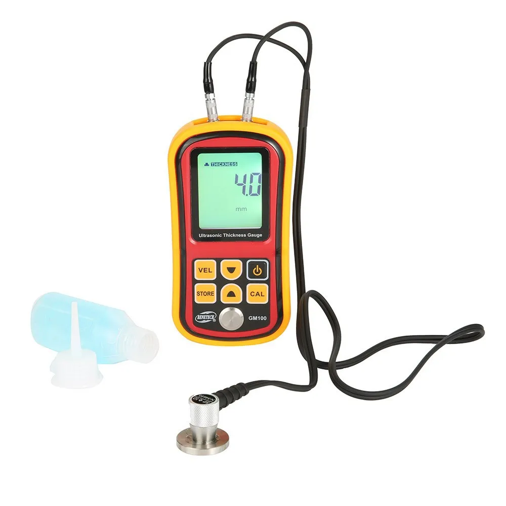 

Gm100 Ultrasonic Thickness Gauge Metal Thickness Gauge Steel Plate Measuring Instrument Digital Display