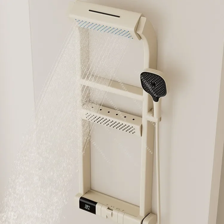 

Многофункциональный термостатический душевой набор с цифровым дисплеем, предназначенный для семейных ванных комнат и туалетов.