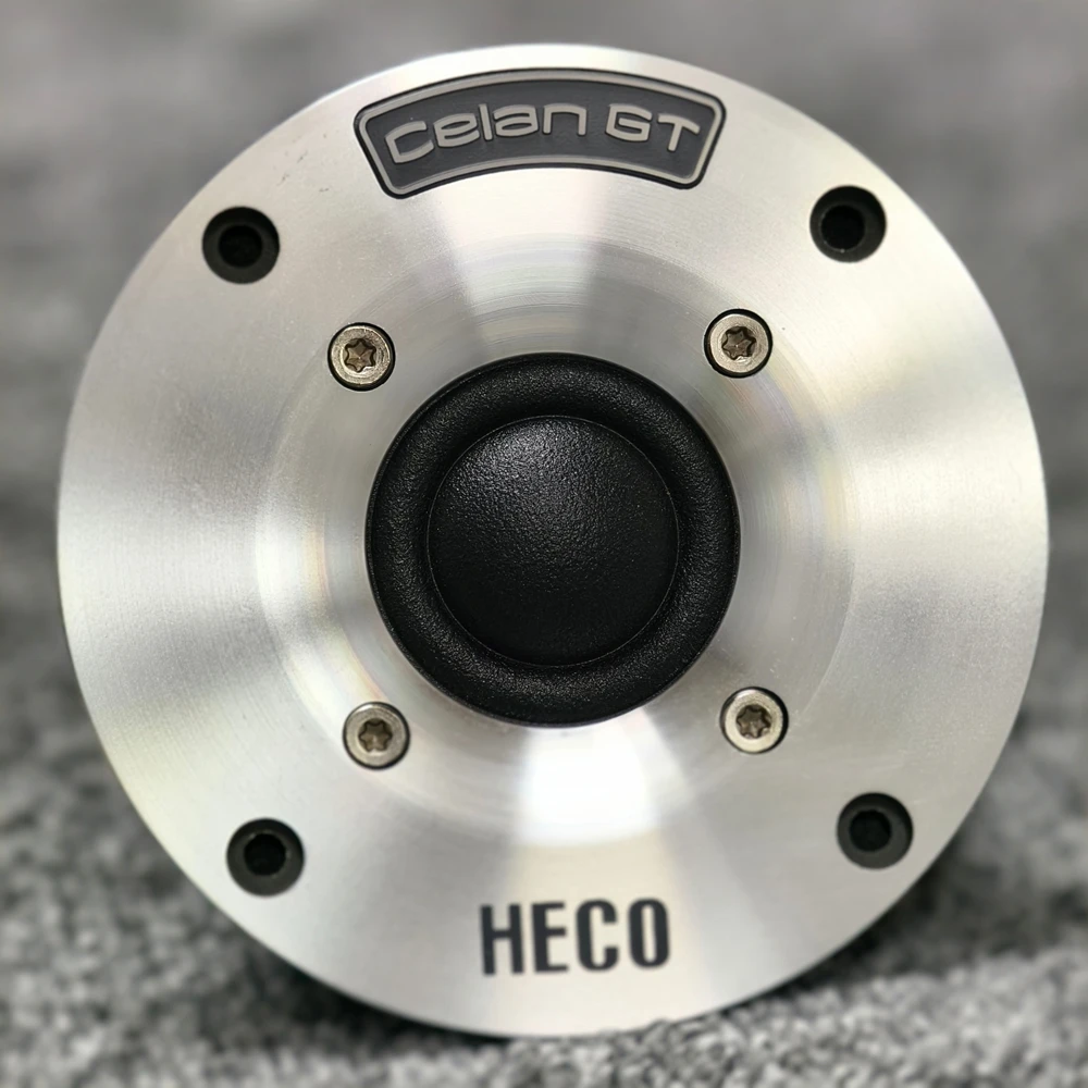 104mm PFC Composite Dome Tweeter For HECO GT Large Caliber Soft Dome Aluminum Shallow Horn  Warm Treble Speaker Driver 1PC
