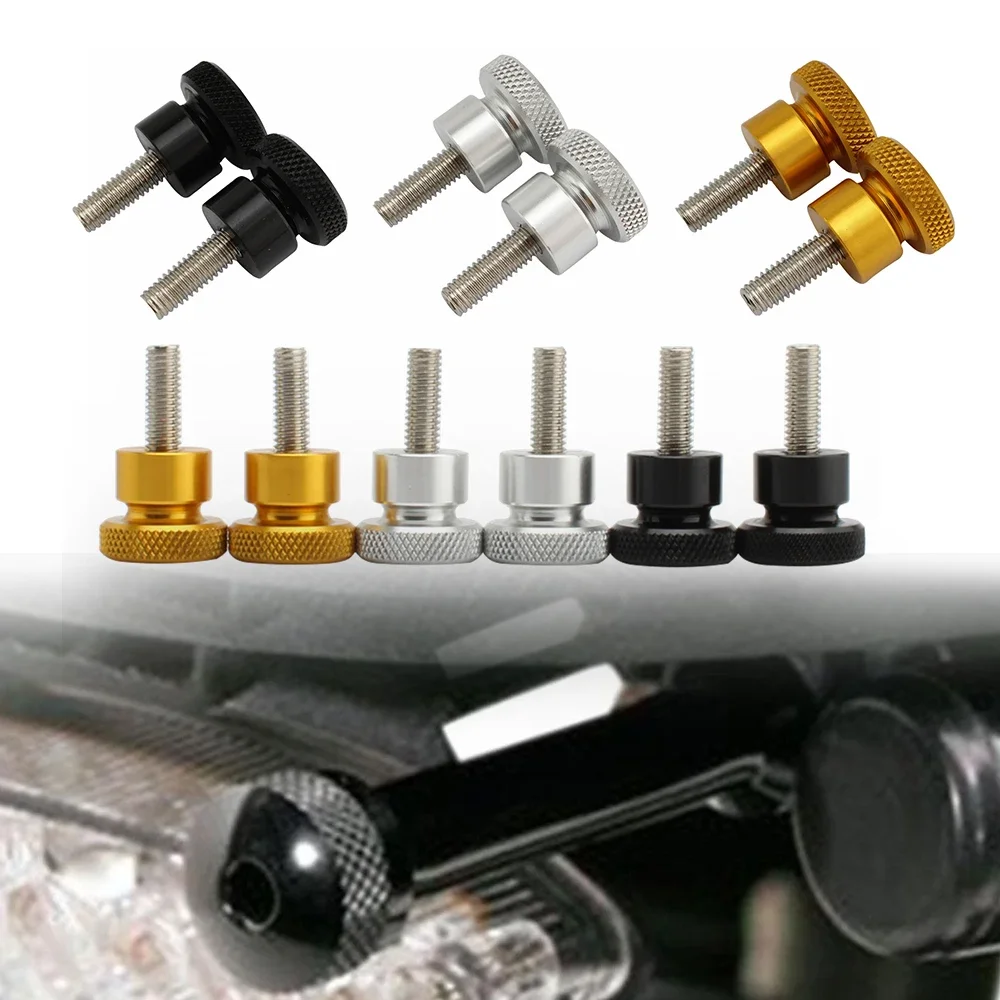 

2pcs Seat Bolts Quick Release Removal Bolts for Triumph Scrambler Thruxton Bonneville T100