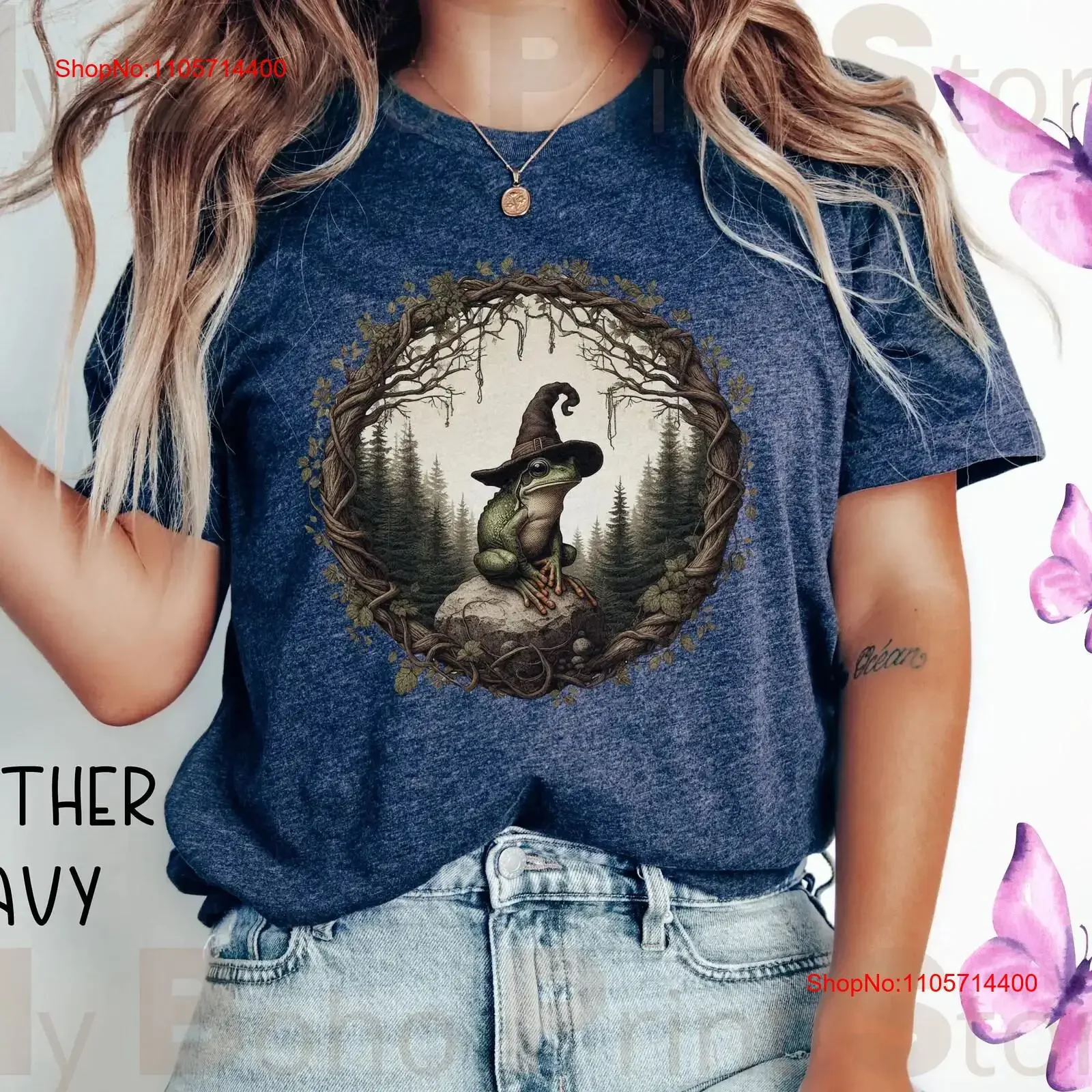 Toad Cottagecore Goblincore Thirt Pagan Nature Wicca Wiccan Witchy T Shirt Fairycore Animal Frog Whimsical Forestcore vintage