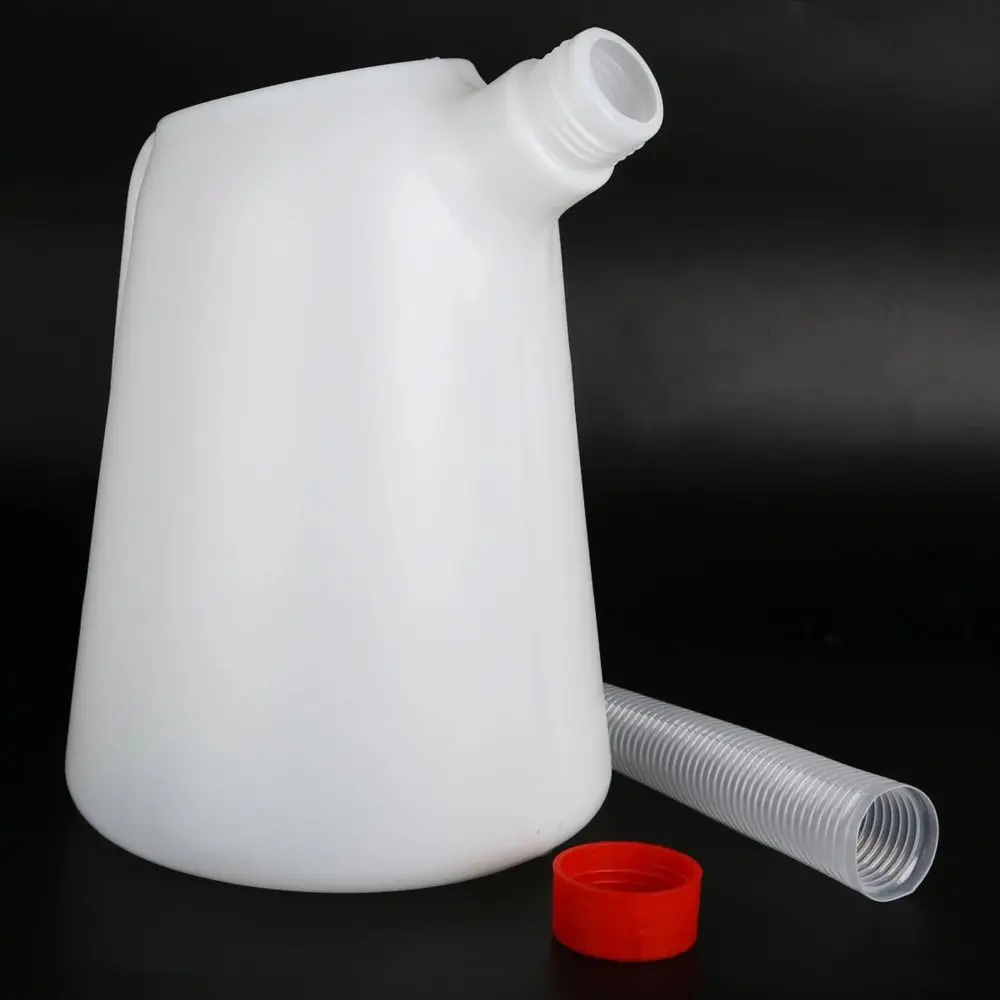 1.2/2/3/4/5 Litre Oil Measuring Jug Plastic with Pouring Plastic Oiler Oil Pot Spout Container Oiler For Car Motorcycle