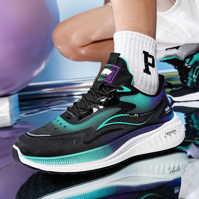 

Новые летние кроссовки для бега с амортизацией для школьников средних классов, мужские кроссовки Tenis Masculino