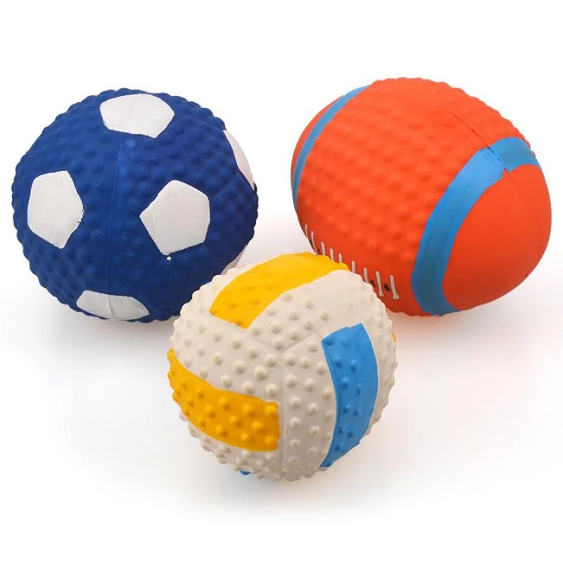 Dog Bite Resistant Vocal Toy Ball Puppy Medium Dog Puzzle Training Pet Products