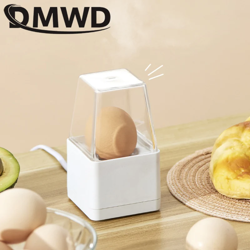 

DMWD Mini Electric Egg Steamer Multifunctional Food Steamer Double Layer Bun Corn Milk Steamed Cooking Machine Breakfast Maker