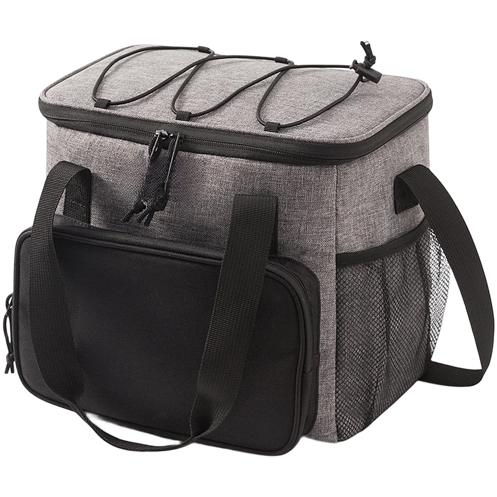 13l-thermal-cooler-bag-portable-lightweight-049kg-29x18x26cm-300d-oxford-cloth-waterproof-4-layer-insulation-for-hiking