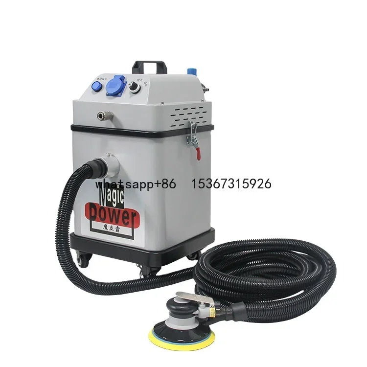 a Mini Car Polishing Machine Dual Action Orbital Car Buffer Vehicle Polisher Machine