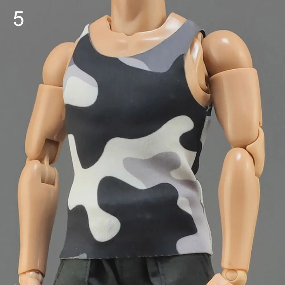 Hiking Clothes Soldier Figure Tops Soldier Casual T-shirt 1/6 Miniature Clothing Soldier Figure Accessory  Sports Bottom