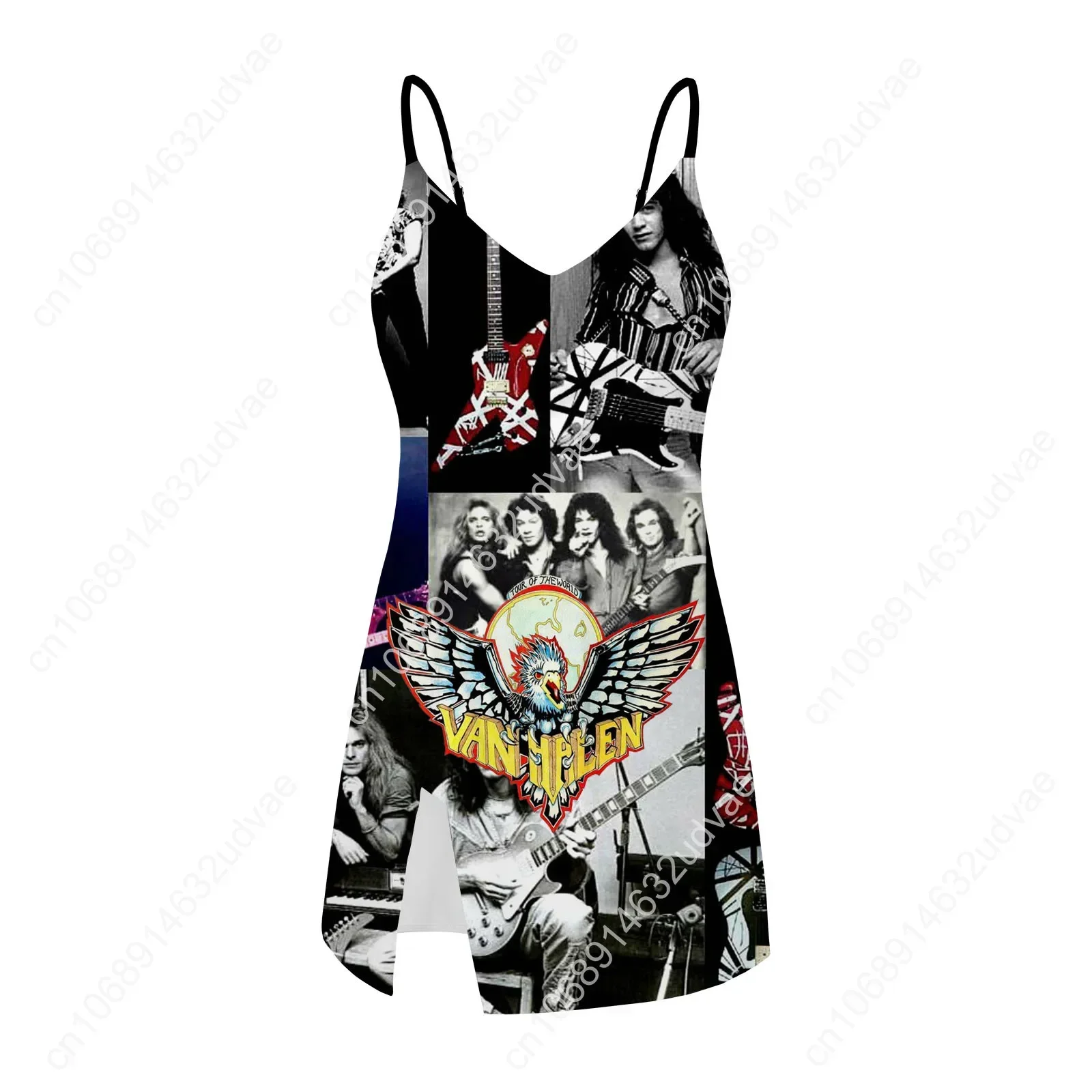 Van Evh 5150 Stripes Halen Sling Dress Swimsuit Womens Bathing Suits Personalized Fashion Swimwear Bikini Custom Made Beachwear