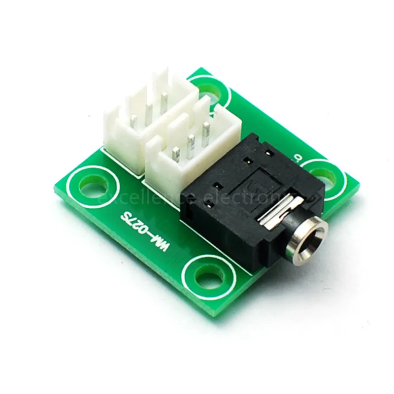 1/2/5/10PCS 3.5MM Headphone Audio Signal Transfer XH2.54 3P Terminal Lead Amplifier Chassis DIY Wiring Board