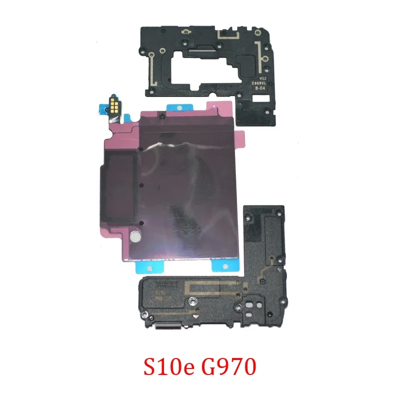 Pop NFC Wireless Charging Speaker For Samsung S10e G970F G970 Phone New Back Panel NFC Antenna Ring Buzzer Part Flex Cable