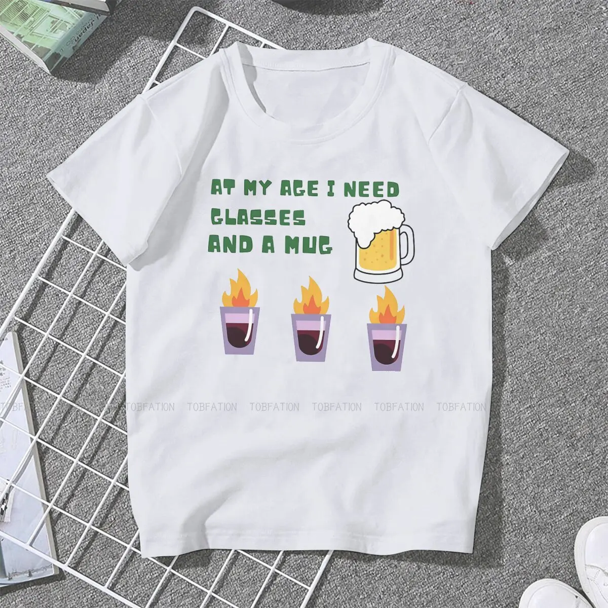 Glasses Special TShirt for Girl I Love Titties And Beer 4XL Creative Gift Clothes  T Shirt Stuff