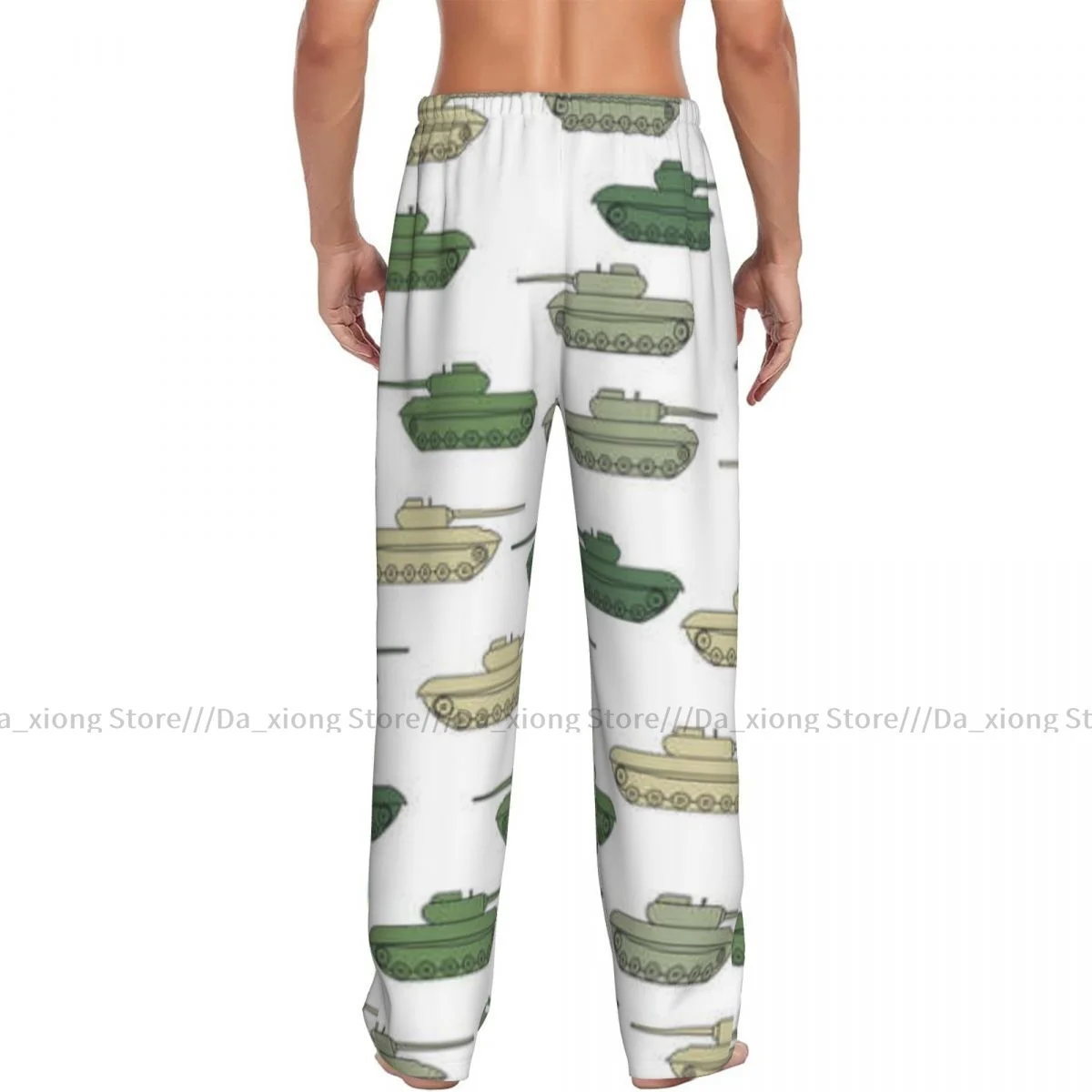 Männer Schlaf hosen männliche Lounge-Hosen Herren Tank Militär muster Pyjama-Hosen