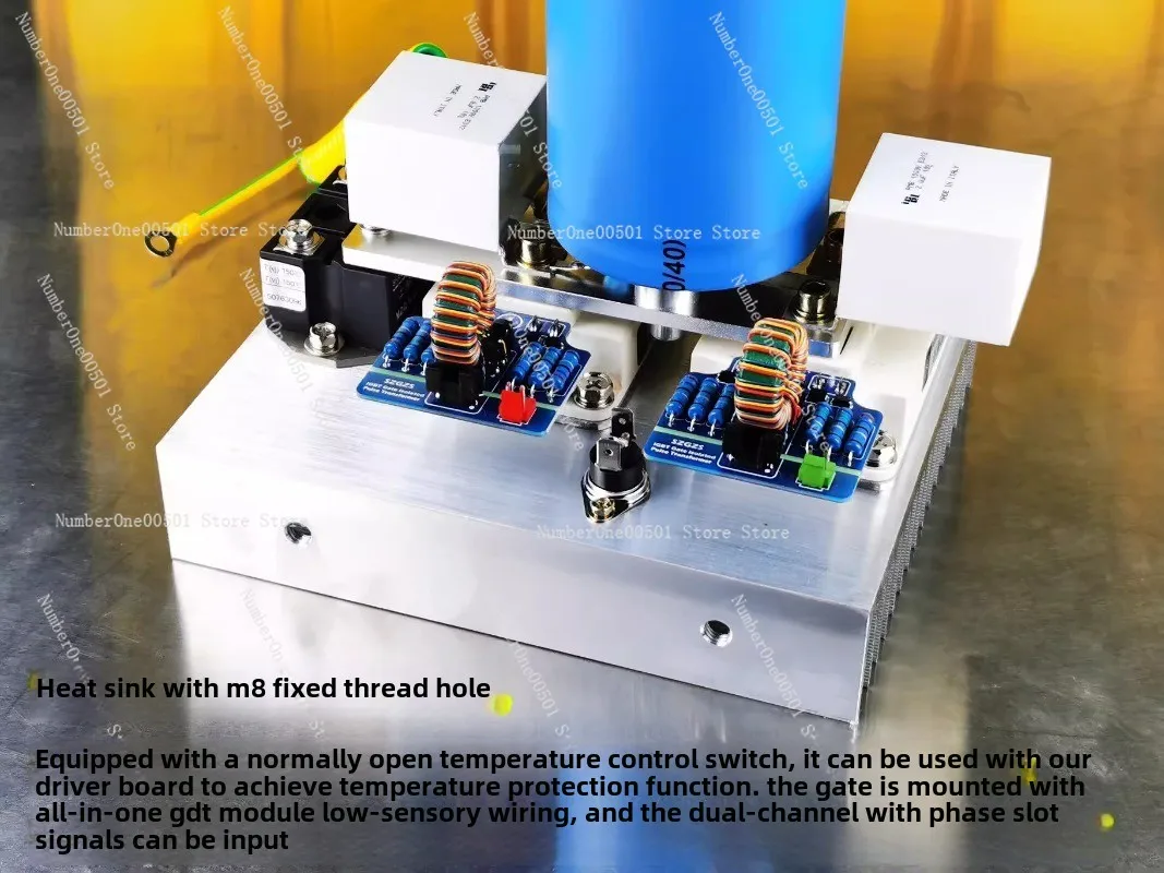 Tesla coil, induction heating, high power 400A full bridge inverter module DRSSTC