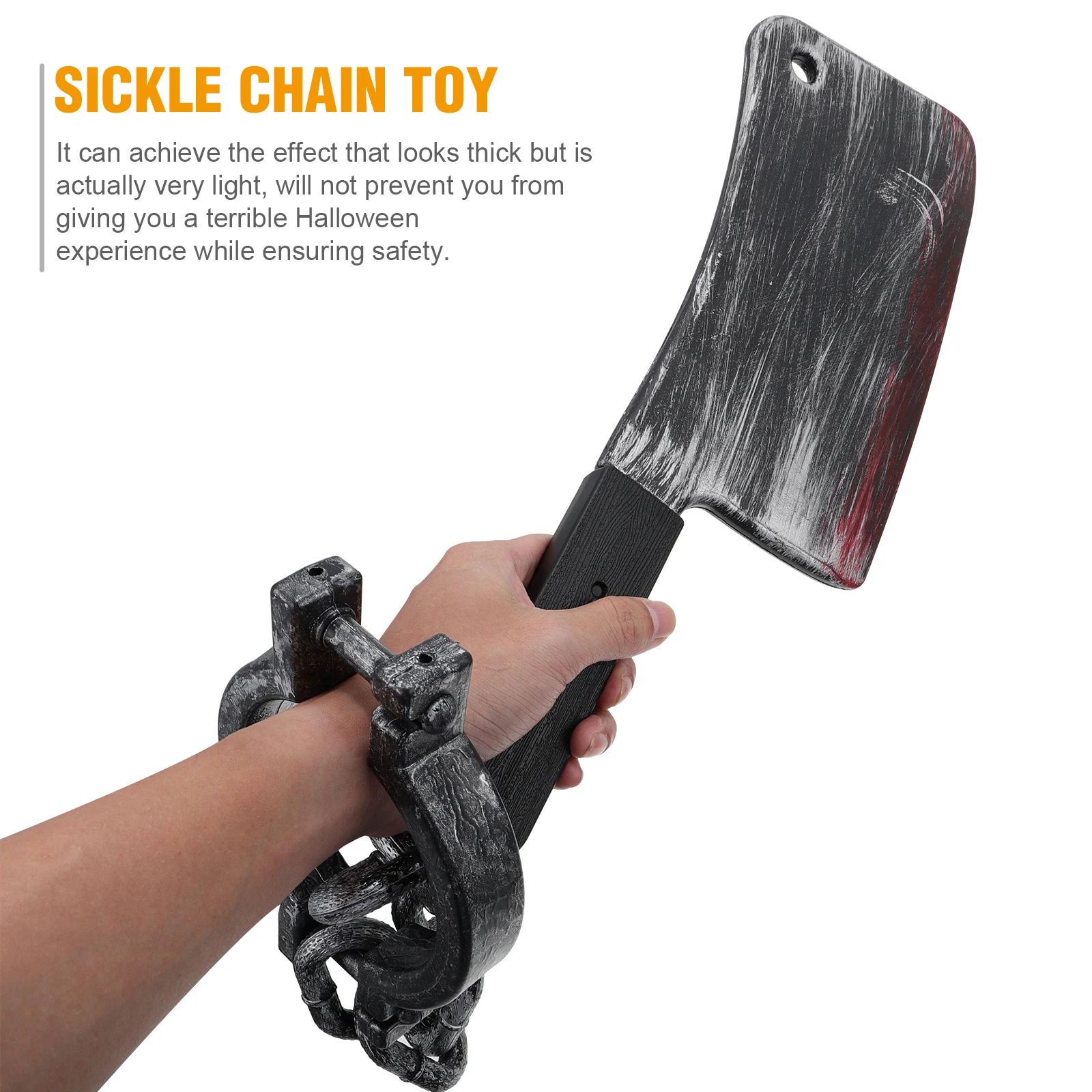 

Halloween Plastic Prop Horror Chain For Party Decoration Scary Costume Supplies Halloween Decoration Party Prop Supply
