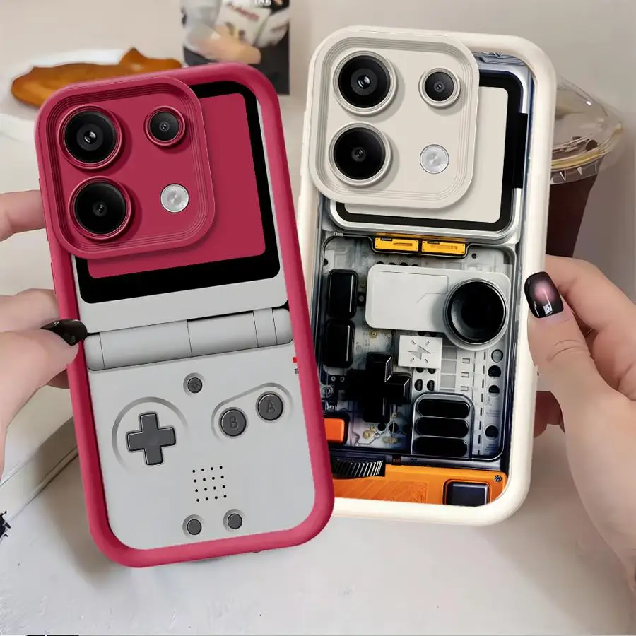 حافظة ناعمة من البولي يوريثان لهاتف Xiaomi Redmi 14C 10A 10C 12C A2 A1 Plus 13C 9C A3 A5 9T 9A فن الآلة المتقدمة #2