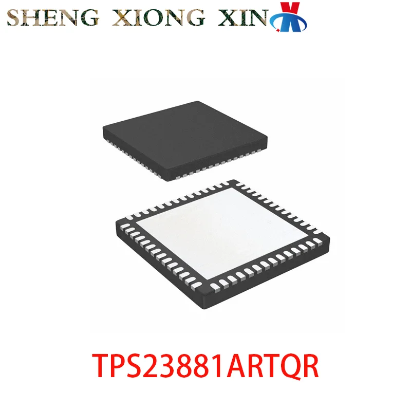 

5pcs/lot 100% NEW TPS23881ARTQR 56-VQFN Power over Ethernet TPS23881A 23881 Integrated Circuit