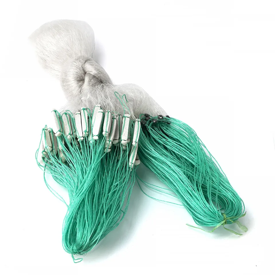  Fishing Net Nylon Durable Float Trap Monofilament Gill Net Fishing Accessories for Hand Casting 